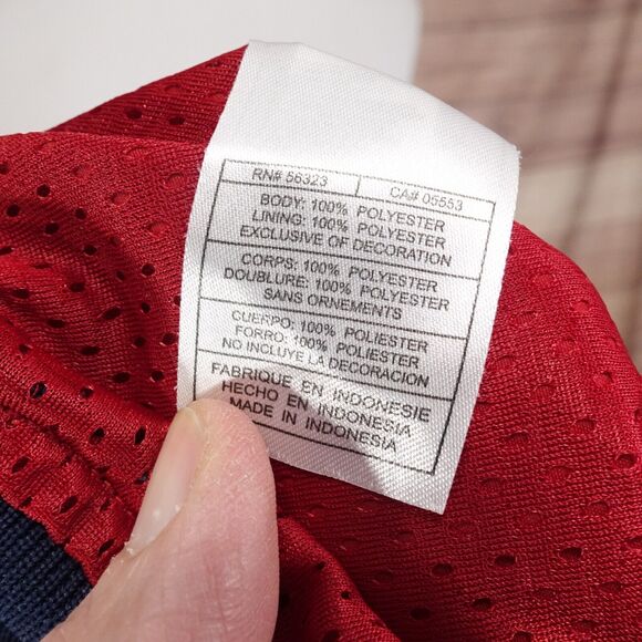 VINTAGE ST LOUIS CARDINALS NIKE TEAM CENTER SWOOSH PULLOVER JACKET SZ XL - Picture 7 of 7